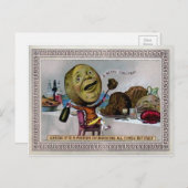 ヴィンテージビクトリアン奇数 ポストカード (正面/裏面)