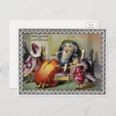 ヴィンテージビクトリアン奇数 ポストカード (正面/裏面)