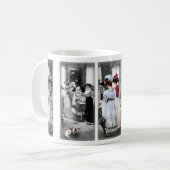 ヴィンテージビクトリアン女子 コーヒーマグカップ (正面左)