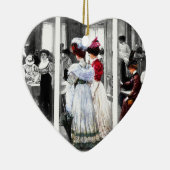 ヴィンテージビクトリアン女子 セラミックオーナメント (右)