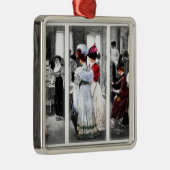 ヴィンテージビクトリアン女子 メタルオーナメント (右)