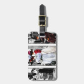 ヴィンテージビクトリアン女子 ラゲッジタグ (正面縦)