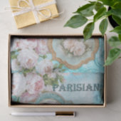 ヴィンテージビクトリアン女性フローラバラの分離 薄葉紙 (ギフト)