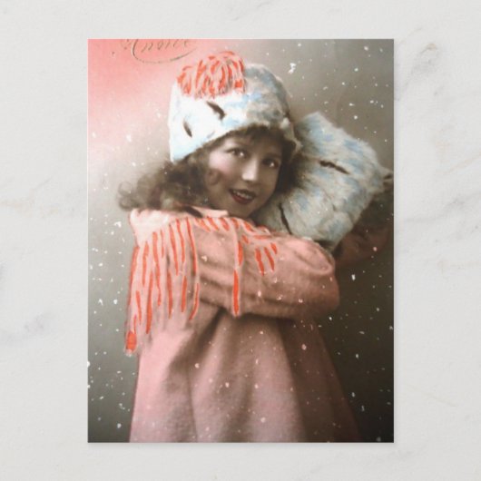 ヴィンテージビクトリアン女 ポストカード (正面)