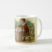 ヴィンテージビクトリアン復活祭 コーヒーマグカップ (正面右)