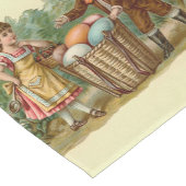 ヴィンテージビクトリアン復活祭 ショートテーブルランナー (コーナー)