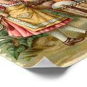 ヴィンテージビクトリアン復活祭 ポスター (角)