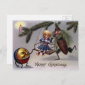 ヴィンテージビクトリアン怖い ポストカード (正面/裏面)