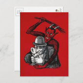 ヴィンテージビクトリアン攻撃 ポストカード (正面/裏面)