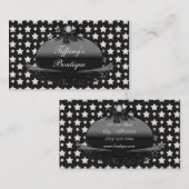 ヴィンテージビクトリアン星タトゥーアーティスト 名刺 (正面/裏面)