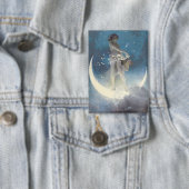 ヴィンテージビクトリアン星散乱天使 缶バッジ (インサイチュ)