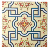 ヴィンテージビクトリアン時代のパターン タイル (正面)