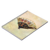 ヴィンテージビクトリアン時代のファン ノートブック (左側)