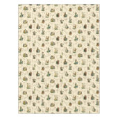 ヴィンテージビクトリアン時代ケイトGreenawayパターン テーブルクロス (正面)