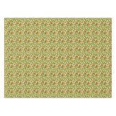 ヴィンテージビクトリアン期ザクロ模様 テーブルクロス (正面(横))