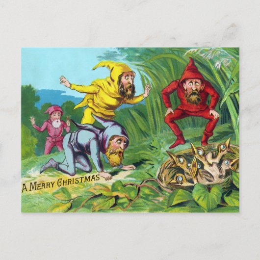 ヴィンテージビクトリアン格言 ポストカード (正面)