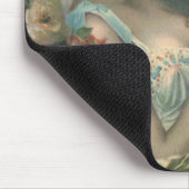 ヴィンテージビクトリアン母の日、ベビー母 マウスパッド (コーナー)