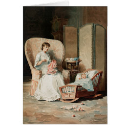 ヴィンテージビクトリアン母、子どもの母の日