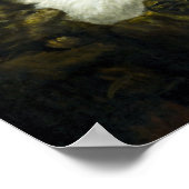 ヴィンテージビクトリアン猫 ポスター (角)