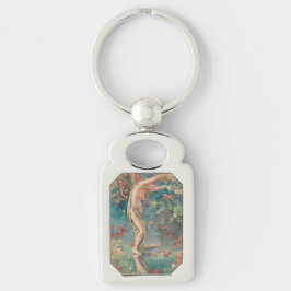 ヴィンテージビクトリアン秋の散乱離れ キーホルダー