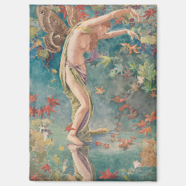 ヴィンテージビクトリアン秋の散乱離れ マグネット