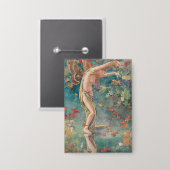 ヴィンテージビクトリアン秋の散乱離れ 缶バッジ (正面/裏面)