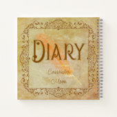 ヴィンテージビクトリアン童話日記 ノートブック (裏面)