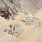 ヴィンテージビクトリアン結婚の新郎新婦 ジグソーパズル (側面)