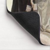 ヴィンテージビクトリアン結婚の新郎新婦 マウスパッド (コーナー)