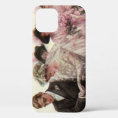 ヴィンテージビクトリアン結婚の新郎新婦 Case-Mate iPhoneケース (裏面)