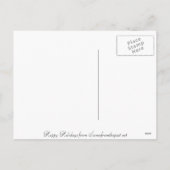 ヴィンテージビクトリアン聖書的シーン シーズンポストカード (裏面)