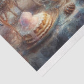 ヴィンテージビクトリアン茶パーティー猫の分離 薄葉紙 (詳細)