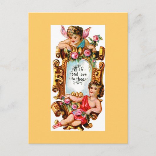 ヴィンテージビクトリアン葉書 ポストカード (正面)