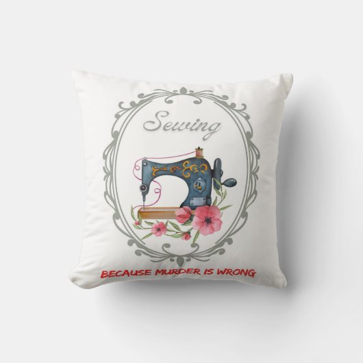 ヴィンテージビクトリアン裁縫 クッション (正面)