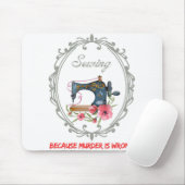 ヴィンテージビクトリアン裁縫 マウスパッド (マウス)