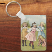 ヴィンテージビクトリアン遊ブラインドマンズブラフ キーホルダー (正面)