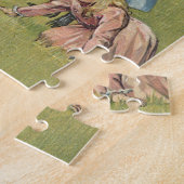 ヴィンテージビクトリアン遊ブラインドマンズブラフ ジグソーパズル (側面)