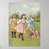 ヴィンテージビクトリアン遊ブラインドマンズブラフ ポスター (正面)