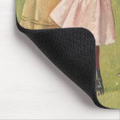 ヴィンテージビクトリアン遊ブラインドマンズブラフ マウスパッド (コーナー)