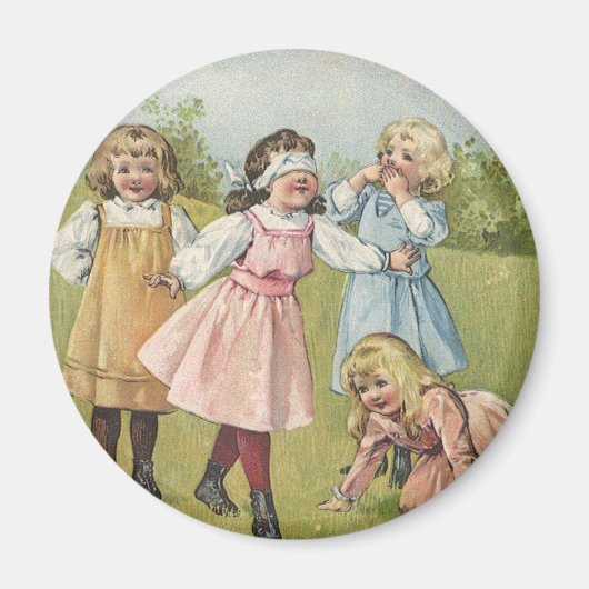 ヴィンテージビクトリアン遊ブラインドマンズブラフ マグネット (正面)