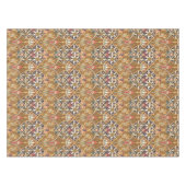 ヴィンテージビクトリアン1877年花柄 テーブルクロス (正面(横))