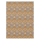 ヴィンテージビクトリアン1877年花柄 テーブルクロス (正面)