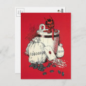 ヴィンテージビクトリアン・デビル・マネー ポストカード (正面/裏面)