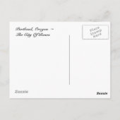 ヴィンテージビクトリアン&バラポートランドまたはポストカード ポストカード (裏面)