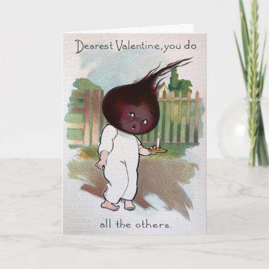 ヴィンテージビクトリアン・ビート・バレンタイン・デイ・カード シーズンカード (正面)