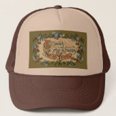 ヴィンテージビクトリアン、新年のご挨拶 キャップ (正面)