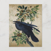 ヴィンテージビクトリアンRaven Decompage – ゴシック圏 エンクロージャーカード (正面)