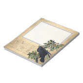 ヴィンテージビクトリアンRaven Decompage – ゴシック圏 ノートパッド (回転)