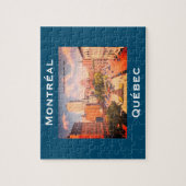 ヴィンテージビクトリア広場，モントリオール，ケベック，カナダ ジグソーパズル (縦)