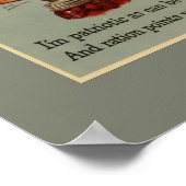 ヴィンテージビクトリーガーデンもちろん私は第2次世界大戦 ポスター (角)